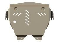 Защита картера и КПП Sheriff на Мини Купер 2006-2013, модель №2, алюминий 5мм, арт:04.1694