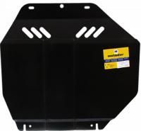 Защита картера и КПП Motodor для Крайслер ПТ Крузер 2000-2005, сталь 2мм, арт:MO.00305