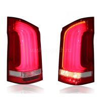 Задние фонари Мерседес V Класс, Вито, W447 2015-2020 модель №2, динамический поворотник, арт:MF-TL-000423