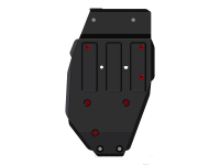 Защита бензобака Sheriff для Киа Соренто Прайм 2018-2021, модель №6, алюминиевый сплав 4 мм, арт:11.3876