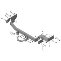 Фаркоп Motodor на Киа Рио X Хетчбек 2020-2022, арт:91005-A-2 Фаркоп Motodor на Киа Рио X Хетчбек 2020-2022, арт:91005-A-2