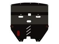 Защита картера и КПП Sheriff на Ниссан Теана 2003-2008, модель №1, сталь 2мм, арт:15.0976