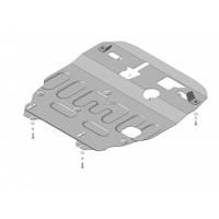 Защита картера и КПП Motodor для Ситроен С4 Аиркросс 2010-2016, сталь 2мм, арт:MO.71337-1