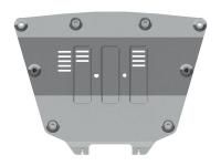 Защита картера и КПП Sheriff для Лада Веста 2015-2024, модель №2, алюминий 4мм, арт:27.2994