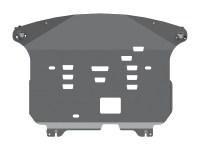 Защита картера и КПП Sheriff на Хендай Санта Фе 2018-2021, модель №2, алюминиевый сплав 4мм, арт:10.3956 Защита картера и КПП Sheriff на Хендай Санта Фе 2018-2021, модель №2, алюминиевый сплав 4мм, арт:10.3956