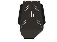 Защита АКПП и РК Sheriff для Тойота Ленд Крузер 100 1998-2002 для 0530, сталь 2,5мм, арт:24.0673-2