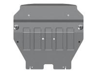 Защита картера и КПП Sheriff для Фольксваген Транспортер Т6 2015-2024, модель №2, алюминий 4мм, арт:26.3597-1