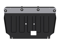 Защита картера и КПП Sheriff для Киа Церато 4 2018-2022, модель №1, сталь 2мм, арт:11.4009