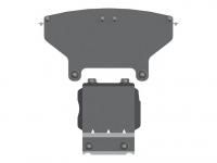 Защита картера Sheriff на Джип Гранд Чероки SRT 2013-2022, модель №9, алюминий 5мм, арт:04.2570