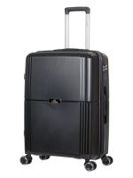 Чемодан средний L'Case Colombo (M) черный, 69.5х45.5х28, арт:Ch1053