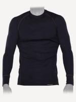 Футболка мужская с длинным рукавом Tramp Hunting-Fishing Catch, черная, XXXL, арт:TRUM-013T-6-черный