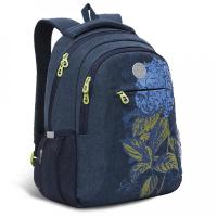 Рюкзак GRIZZLY RD-142-1 темно-синий, 31х42х18