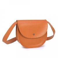 Сумка поясная OrsOro OPS-0152 рыжий, 17х13,5х6