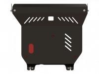 Защита картера и КПП Sheriff на Ниссан Альмера Классик 2006-2013, модель №1, сталь 2мм, арт:15.0909