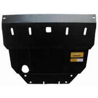 Защита картера и КПП Motodor на Ниссан Х-Трейл 2001-2007., сталь 2мм, арт:MO.01402