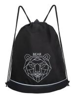 Мешок для обуви GRIZZLY 38х50х11, OM-51-121/черный