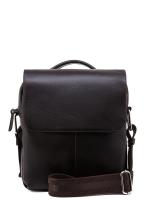 Сумка через плечо S.Lavia 0053 10 12 темно-коричневый, 25х22х7, арт:Sum0472