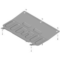 Защита картера и КПП Motodor для Омода S5 2023-2024, сталь 2мм, арт:MO.79009