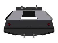 Защита КПП Sheriff на Мерседес Х класс 2018-2020, модель №3, сталь 2,5мм, арт:13.3869