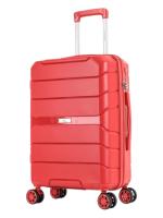 Чемодан маленький L'Case SINGAPORE (S) красный, 57.5х40х23, арт:Ch0825