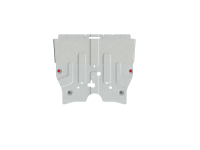 Защита картера и КПП Sheriff на Ниссан Кашкай 2021-2024, алюминий 3мм, арт:15.5074