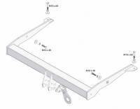 Фаркоп Westfalia на Ауди А6 седан 2018-, арт:305558600001 Фаркоп Westfalia на Ауди А6 седан 2018-, арт:305558600001