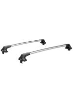 Багажник на крышу LUX CITY с крыловидными дугами на Опель Кроссланд Х 2017-2024, арт:LUX.2187