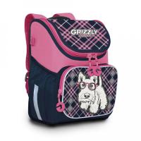 Школьный рюкзак GRIZZLY RAl-194-4 синий, 26х35х16 Школьный рюкзак GRIZZLY RAl-194-4 синий, 26х35х16