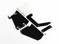 Защита кислородного ABS датчика Sheriff на Ниссан Навара 2016-2018, модель №11, сталь 2,5мм, арт:15.3082