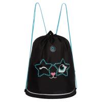 Мешок для обуви GRIZZLY OM-40-7 черный, 38х50х11