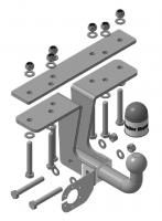 Фаркоп Motodor на Ниссан Патфайндер 2005-2010, арт:91407-A-1
