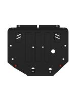 Защита картера и КПП Sheriff для Чери Тигго 8 2020-2024, модель №1, сталь 2мм, арт:28.4598-1