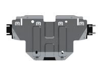 Защита радиатора Sheriff на Мерседес Х класс 2018-2020, модель №7, алюминий 4мм, арт:13.3870