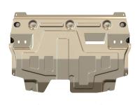 Защита картера и КПП Sheriff для Шкода Фабия Скаут 2007-2014, модель №3, алюминий 4мм, арт:21.2419 V1-2