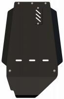 Защита АКПП и РК Sheriff для Тойота Ленд Крузер 100 1998-2002 для 0530, сталь 2,5мм, арт:24.0536