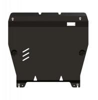 Защита картера и КПП Sheriff для Киа Соренто 2009-2010, модель №7, сталь 2мм, арт:11.1669