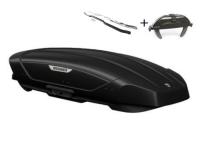 Автобокс Broomer Venture L, покрытие RAPTOR, 430 л, 187х89х40, черный текстурный, крабы + усилитель, арт:BR.01.999.04