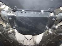 Защита АКПП и МКПП для 0226 Sheriff на Ауди А6 Авант С5 1997-2004, модель №3, сталь 2мм, арт:02.0360