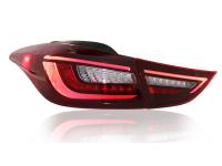 Задние фонари Хендай Элантра 2010-2016 модель №9, комплект:Л+П, бегущий поворотник, арт:MF-TL-000448