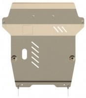 Защита картера и КПП Sheriff для Сузуки SX4 2006-2013, модель №1, алюминий 5мм, арт:23.0966