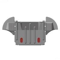 Защита рулевых тяг Sheriff для Тойота Ленд Крузер 75 78 2007-2024, алюминий 5мм, арт:24.1266