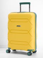 Чемодан маленький L'Case MIAMI (S) желтый-зеленый, 56х40х21.5, арт:Ch1390 Чемодан маленький L'Case MIAMI (S) желтый-зеленый, 56х40х21.5, арт:Ch1390