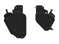 Защита бензобака Sheriff на Ауди Q7 2018-2024, модель №5, сталь 2,5мм, арт:02.3884-2