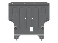 Защита картера и КПП Sheriff на Рено Кангу 2017-2019, модель №2, алюминий 4мм, арт:18.3550