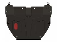 Защита картера и КПП Sheriff на Хендай Акцент+Тагаз 2000-2012, модель №2, сталь 2мм, арт:10.0642 Защита картера и КПП Sheriff на Хендай Акцент+Тагаз 2000-2012, модель №2, сталь 2мм, арт:10.0642