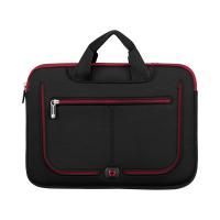 Сумка-чехол для ноутбука Wenger 2л черно-красный 33х24х2 см, арт:WEN600674