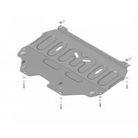 Защита картера и КПП Motodor для Ситроен С4 Пикассо 2007-2010, сталь 2мм, арт:MO.71604-3