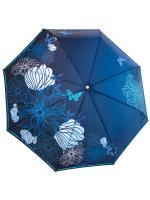Зонт женский автоматический Три Слона, синий, арт:L3680-B-5
