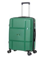 Чемодан средний L'Case Gua (M) темно-зеленый, 64.5х42.5х26, арт:Ch1081