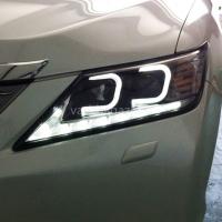 Передние фары Тойота Камри 50 2011-2014 модель №-7, комплект:Л+П, бифокальная линза, ДХО, арт:MF-HL-000380 Передние фары Тойота Камри 50 2011-2014 модель №-7, комплект:Л+П, бифокальная линза, ДХО, арт:MF-HL-000380